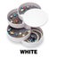Vivva Velvet Ring Earring Jewelry Display Organizer Box Tray Holder Storage Case Carousel 15