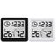 2setsxDigital Thermometer Humidity Meter Room Temperature Indoor LCD Hygrometer Carousel 12