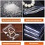 200X Anti Oxidation Transparent Bag Jewellery Zip-lock Poly Pouch Bags 4x6cm Carousel 6