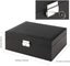 Velvet Ring Earring Jewelry Display Organizer Box Tray Holder Storage Case Box Carousel 9