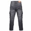 RIDERACT(R) Mens Motorcycle Cargo Jeans | Black Motorbike Cargo Pants Carousel 4