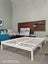Hartland White Solid Wood Bed Base and Mattress Double Set Carousel 1