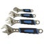 4pc Adjustable Spanner / Monkey Pipe Wrench Set Covers Range 0-36mm BERGEN AT558 Carousel 1