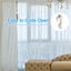 50PCS Hanging Curtain Glide Hook Ring Rail Runner Track Window Grip Drape Hook Carousel 8