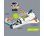 Space Plane Toy for Kids with Lights, Sound and Astronaut, Spaceship Toys f Carousel 3