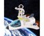 Space Plane Toy for Kids with Lights, Sound and Astronaut, Spaceship Toys f Carousel 4