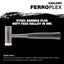 Halder FERROPLEX hammer steel tube handle Ø30 290mm 600g Carousel 5