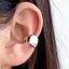 Silver Plain Earring Cuff "Lucilla" Carousel 1
