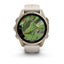 fenix 8 - 43 mm, AMOLED Sapphire, Soft Gold with Fog Grey/Dark Sandstone Sili... Carousel 6