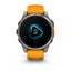 fenix 8 - 47 mm, AMOLED Sapphire, Titanium with Spark Orange/Graphite Silicon... Carousel 4