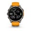fenix 8 - 47 mm, AMOLED Sapphire, Titanium with Spark Orange/Graphite Silicon... Carousel 8