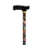 T Handle Walking Stick - Bloom Pattern Lightweight Cane Carousel 6