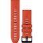 Garmin QuickFit 26 Watch Band Flame Red Silicone Carousel 1