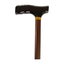 T Handle Walking Stick - Bronze Lightweight Cane Carousel 4