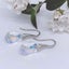 18K White Gold Crystal Drop Earrings "Talisha" Carousel 2