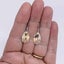18K White Gold Crystal Drop Earrings "Talisha" Carousel 3