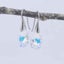 18K White Gold Crystal Drop Earrings "Talisha" Carousel 6