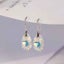 18K White Gold Crystal Drop Earrings "Talisha" Carousel 7