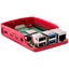 Raspberry Pi Official Red / White Case for Raspberry Pi 4 Model B (The board is Carousel 4