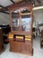 A Victorian Era Mahogany Glazed Bookcase Secretaire Cabinet Carousel 14