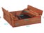 Sandpit Kids Sandbox Wooden Play Toy Carousel 7