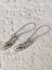 Funky Peace Sign Pendant Earrings - Stainless Steel Hooks Carousel 2