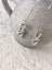 Funky Peace Sign Pendant Earrings - Stainless Steel Hooks Carousel 4