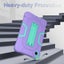 ShockProof Tablet Case with Stand for Samsung Galaxy A9 8.7 Inch -PurpleGreen Carousel 5