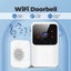 Wireless Doorbell Camera Night Vision Two Way Audio APP Control-White Carousel 3