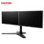 Loctek Eco Mount, 10"-30" Dual Monitor Ergonomic Swivel Arm - Free Stand - VESA Carousel 6