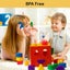 Plastic Baby Blocks Shape Sorter Toys Intelligence Learning Box Preschool Kids Carousel 5