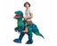 Inflatable Costume, Halloween Costumes Blue Dinosaur Rider, Blow Up Costume Carousel 1