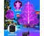 Solar Christmas Decorations Trees Lights Outdoor Waterproof Solar Christmas Carousel 5