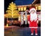 Solar Christmas Decorations Trees Lights Outdoor Waterproof Solar Christmas Carousel 6