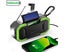 Solar Hand Crank Emergency Weather Radio, Portable Bluetooth AM/FM/NOAA We Carousel 3