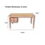 Whitman Writing Desk - Natural Carousel 7