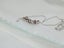 Sterling silver 7 rings of Luck in Pink crystal hearts on .925 Chain Carousel 3