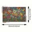 60x40cm Floral Stained Glass Image Diamond Art Kit Carousel 2