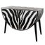 Zebra Hand Painted Two Door Sideboard Carousel 1
