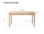Genji 1.2 Meter Oak Desk - Natural Carousel 6