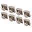 square pointed screw rivets screw rivets 20Pcs 12mm 4 Corner Pyramid Rivets Zinc Carousel 3