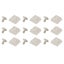 square pointed screw rivets screw rivets 20Pcs 12mm 4 Corner Pyramid Rivets Zinc Carousel 7