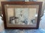 Aged timber professionally frame print Carousel 1