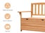 Wooden Bench Garden Bench with Outdoor Storage Box Carousel 4