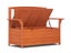 Wooden Bench Garden Bench with Outdoor Storage Box Carousel 6