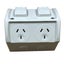 WEATHER PROTECTED DOUBLE GPO 240V 10A IP53 - ELE505-10 Carousel 1