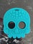 Helles Teeth Sugar Skull Teether and Handmade Crochet Bird Carousel 2
