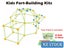 NEW Kids Construction Fort Building Kit Afterpay Carousel 1