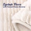 Dreamaker Eyelash Fleece Reversible Heated Throw Natural 200 x 180cm Carousel 3
