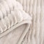Dreamaker Eyelash Fleece Reversible Heated Throw Natural 200 x 180cm Carousel 18